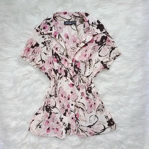 Vintage Fairy Grunge Button Down Top